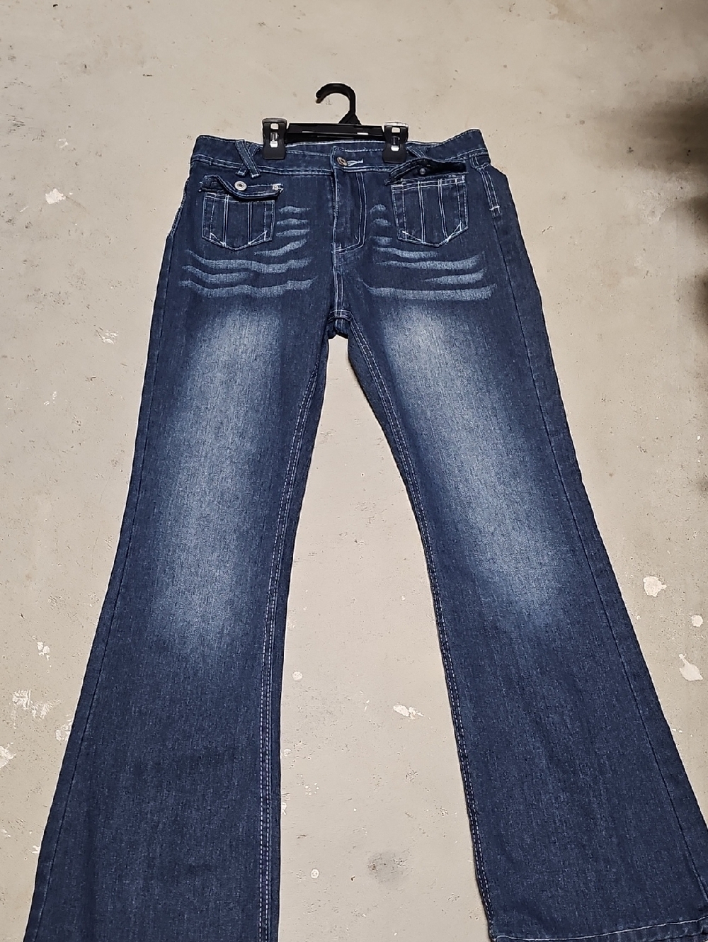 New In Bag Women's Dark Blue Bootcut Jeans - Classic Wash #69
